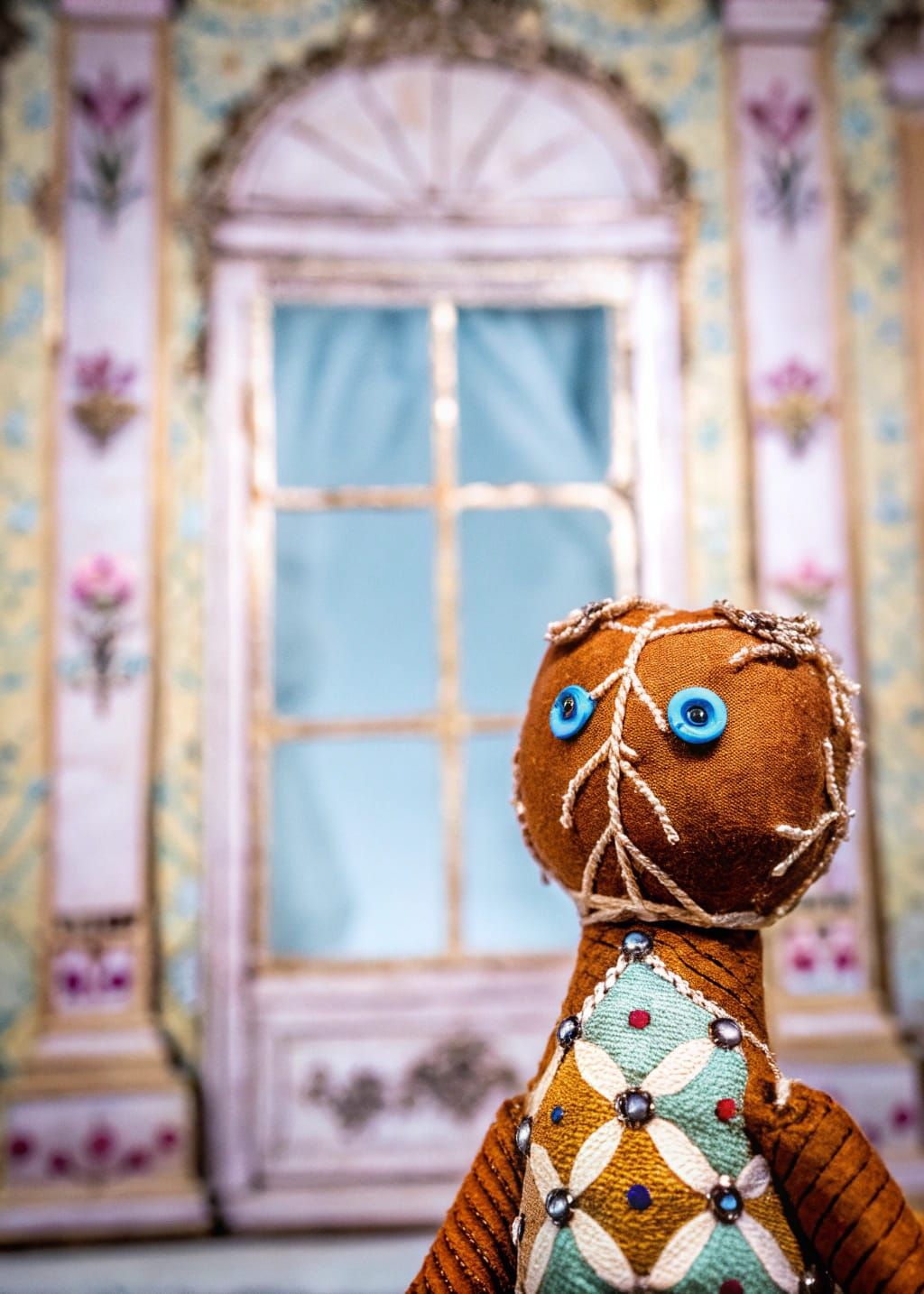 Artist-Laden Soutache Creature with Eyes