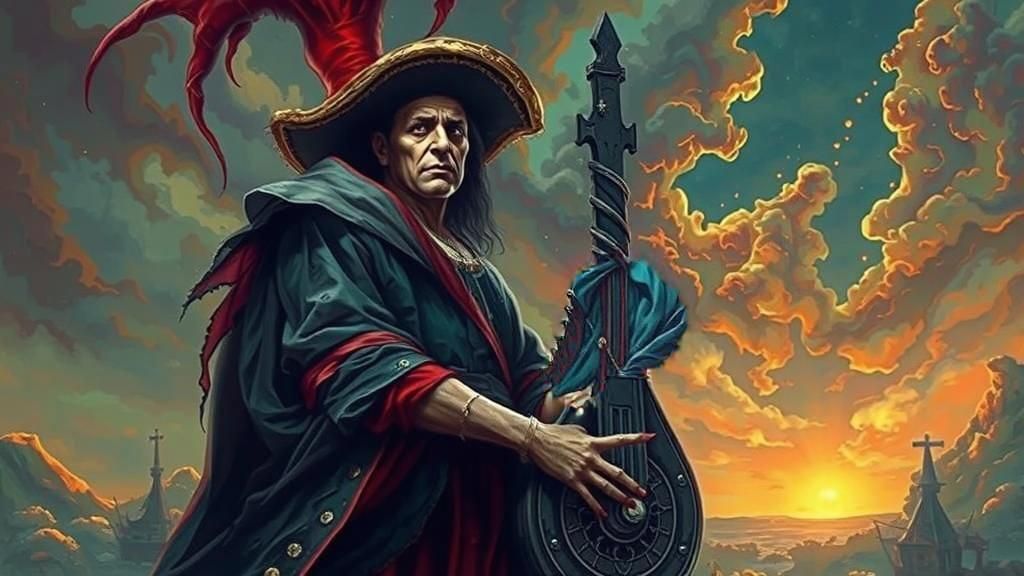 Undead Columbus Discovers New World in Grosz Style