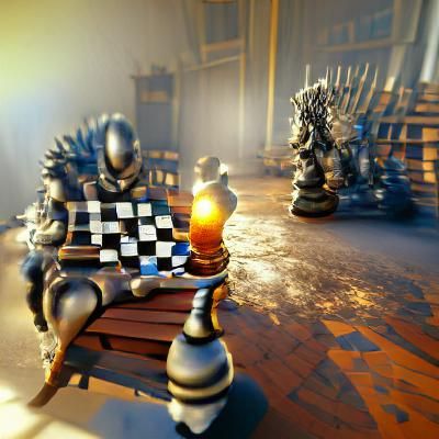 Classic Chess Game: Strategy and Tactics