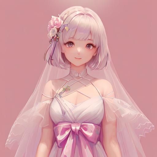 Latina Woman in Moonlit Oil Painting with Palette Knife