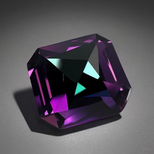 Tourmaline Gemstone Close-Up in Exquisite Realism
