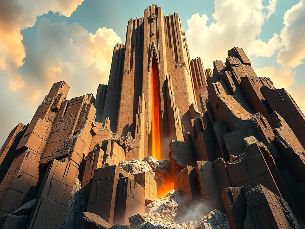 Carved Mountain Rocket Incinerator