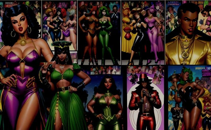 "HO HO HOE?" (Santa Drag tryouts)