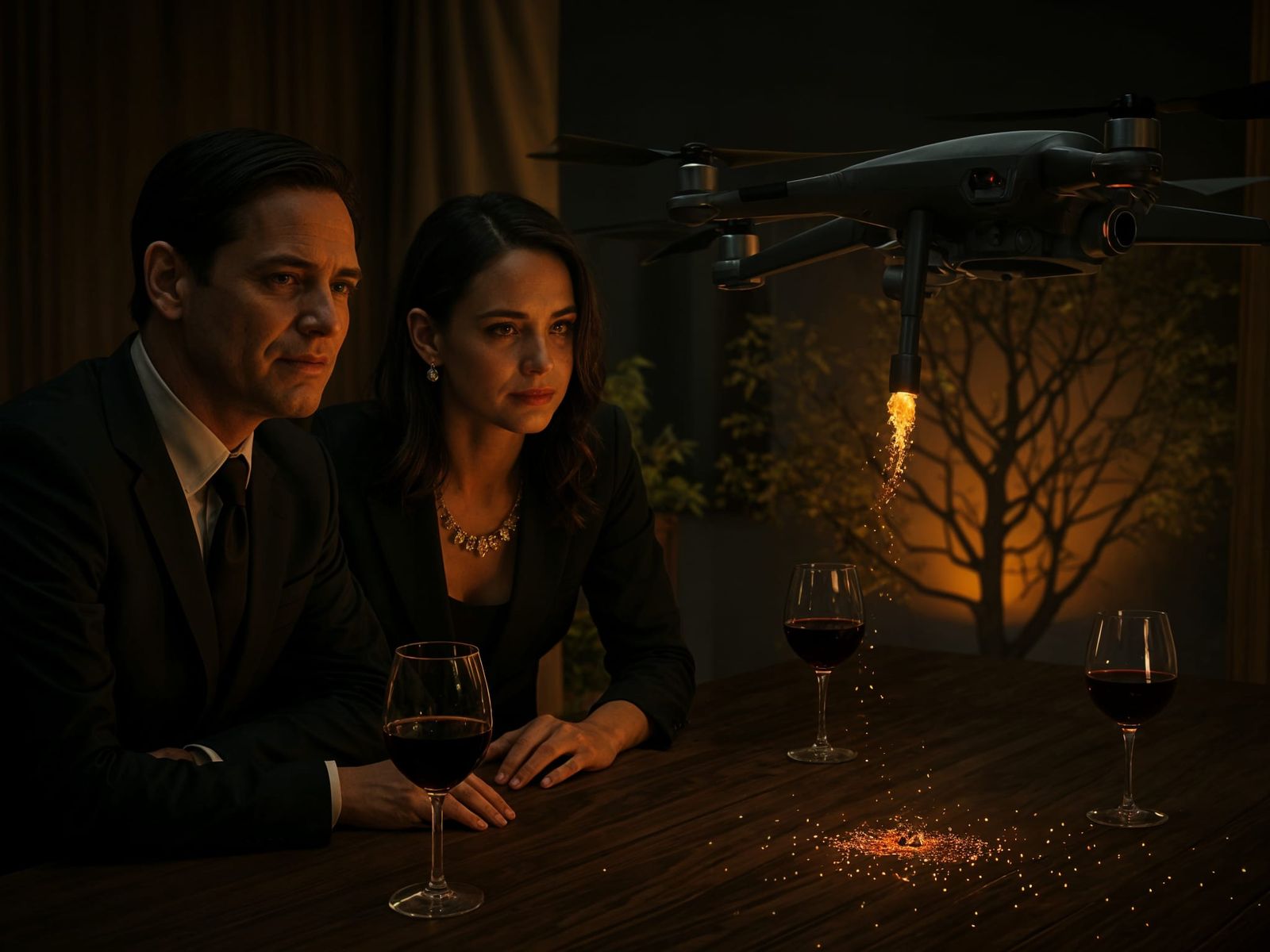 Drone Judgment: Cinematic 8K Unreal Engine Render