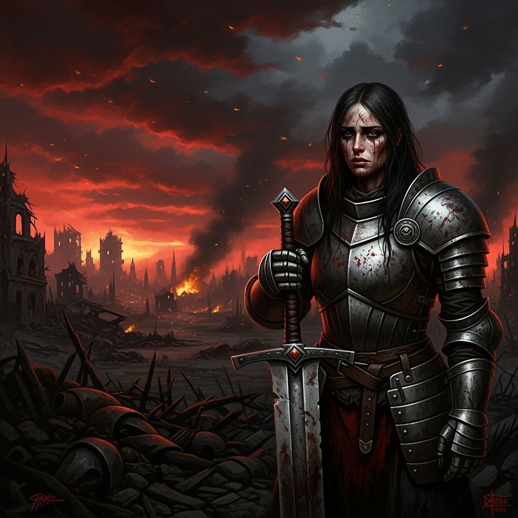 Grimdark Art in a Classic Style