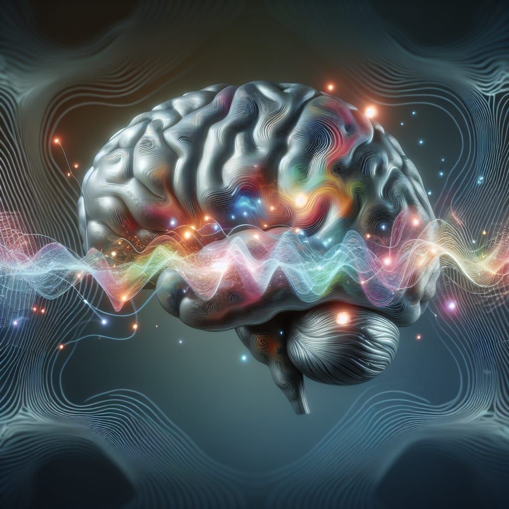 Abstract Brain: Visualization of Inner Thoughts as Sounds