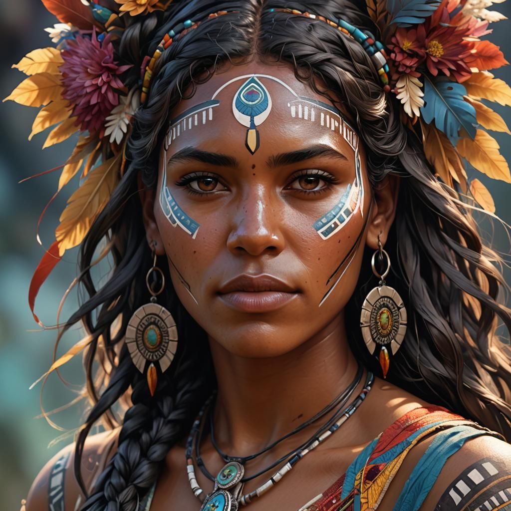 Australian Aboriginal woman