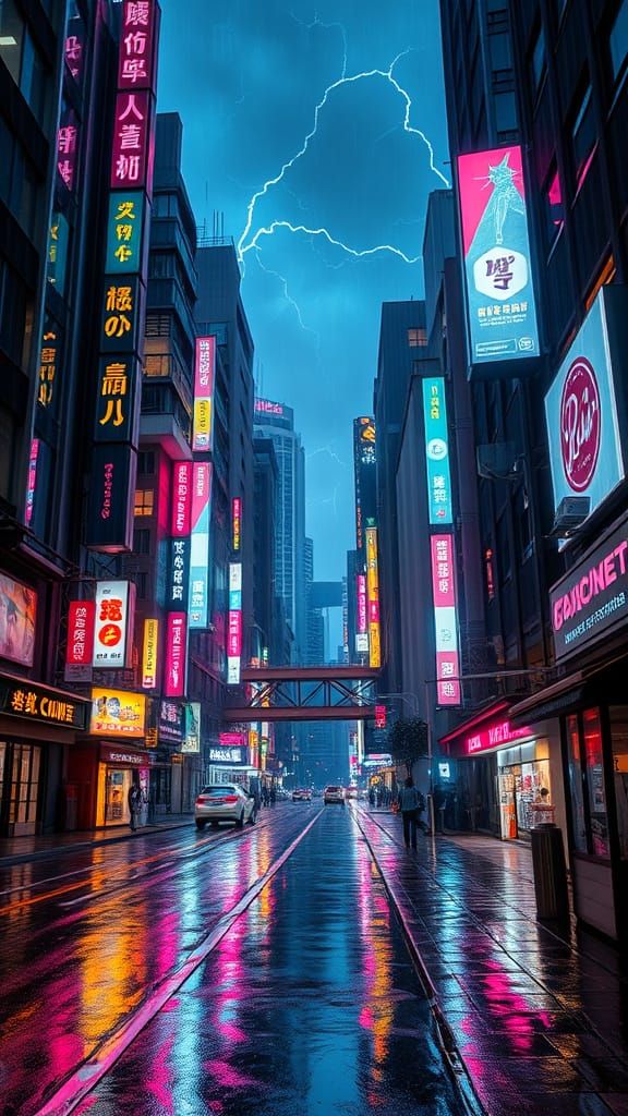 Cyberpunk Metropolis Unveils Futuristic Blade Runner Neo Tok...