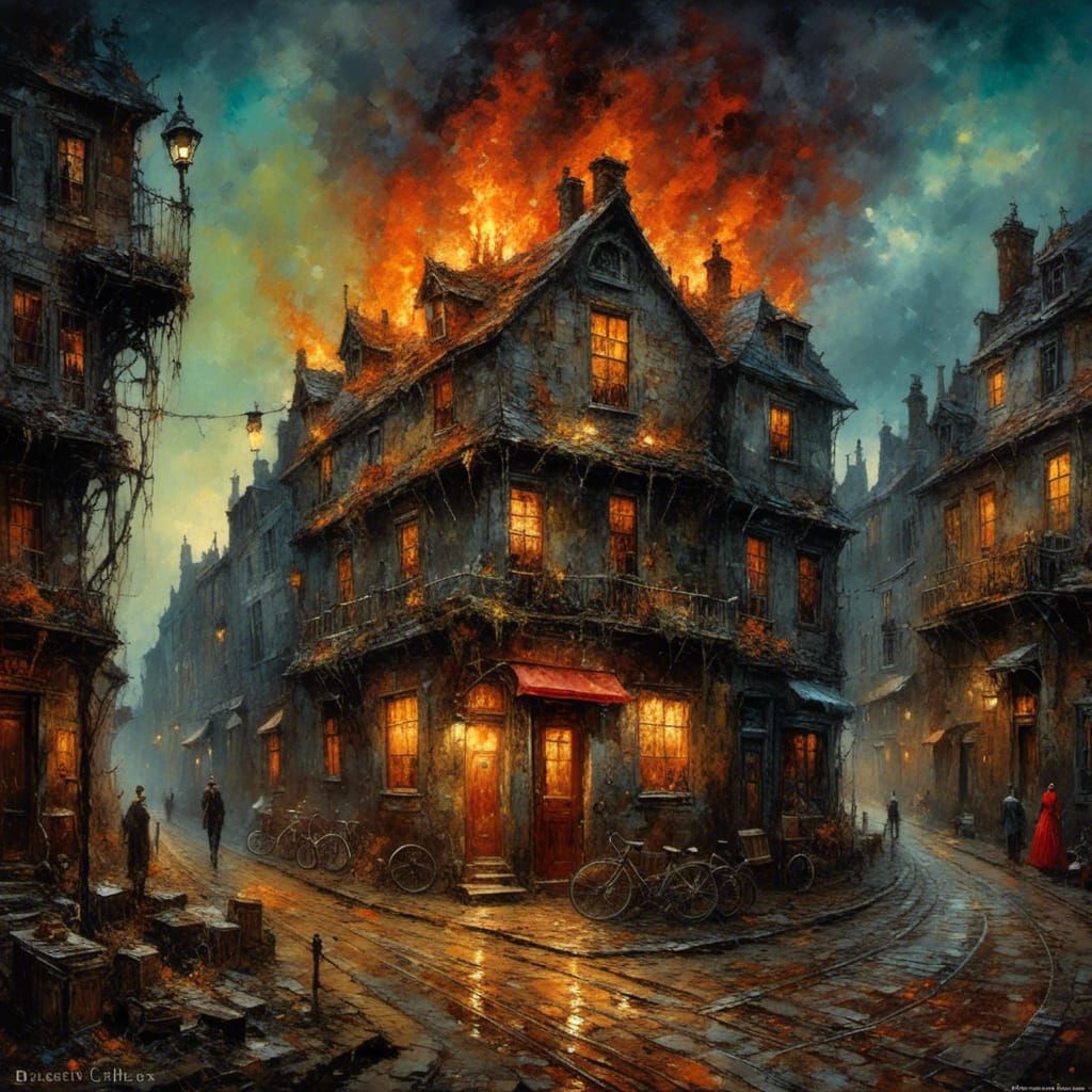 Alley of Ill Repute: Hope's Blazing Fire