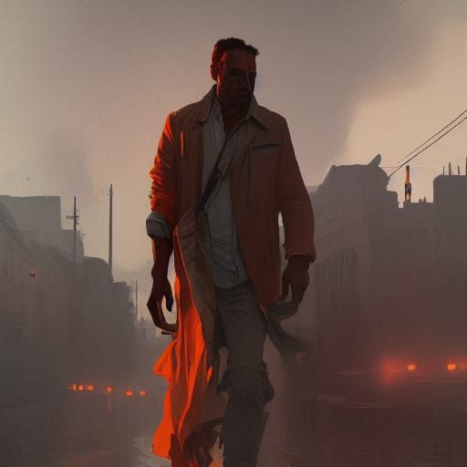 Ghost of Tom Joad: Art Nouveau Concept Art