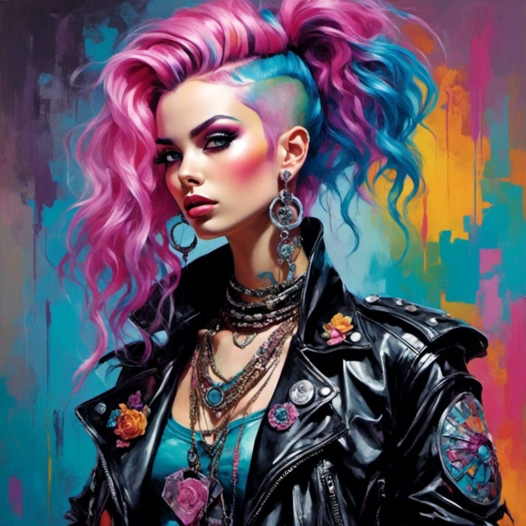 Punk Grunge Metal Girl Psychonaut Adventure