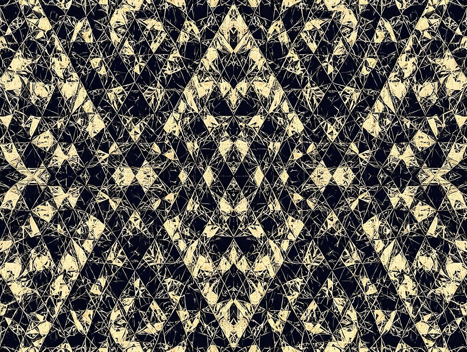 Infinite Melancholic Pattern in Gradated Shading
