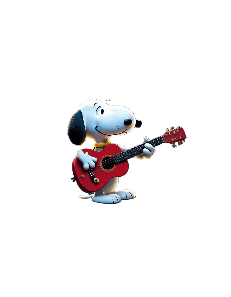 Snoopy Performs Magical Guitar Concert