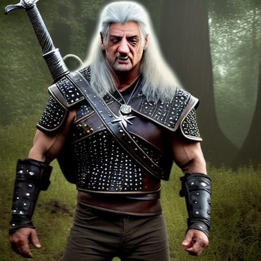 Schnoz Stallone as The witcher