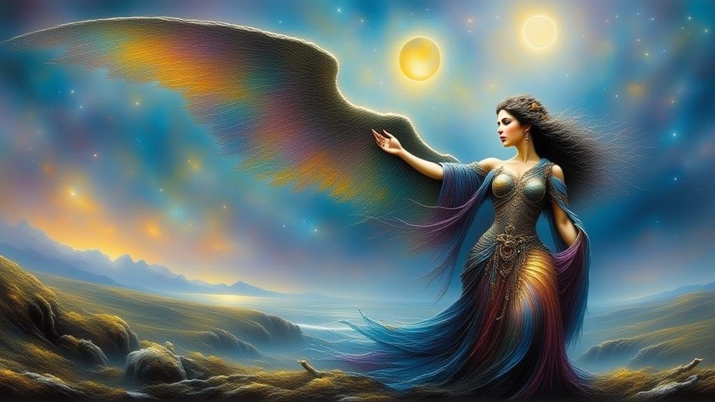 Latina Warrioress with Spanish Eyes