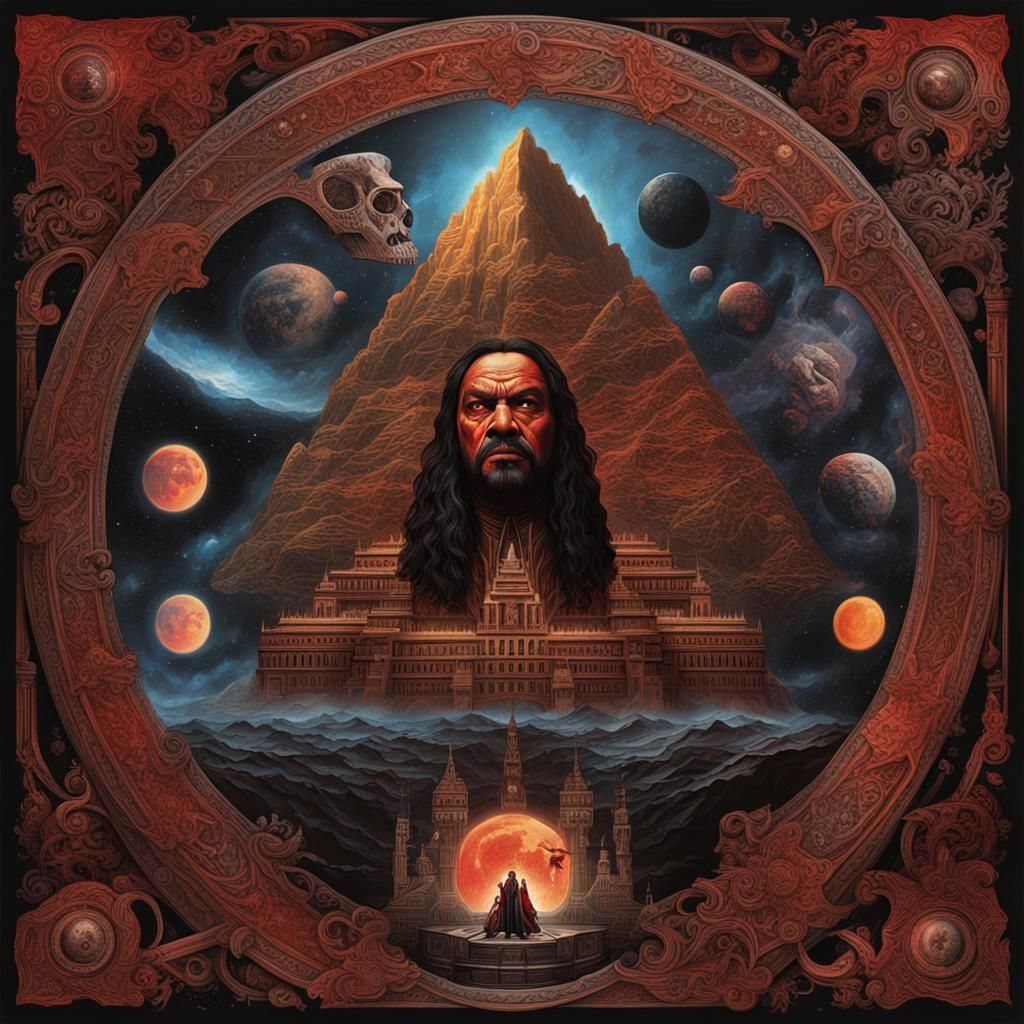 Klingon Opera 'Rock Me Amadeus' Vinyl Cover