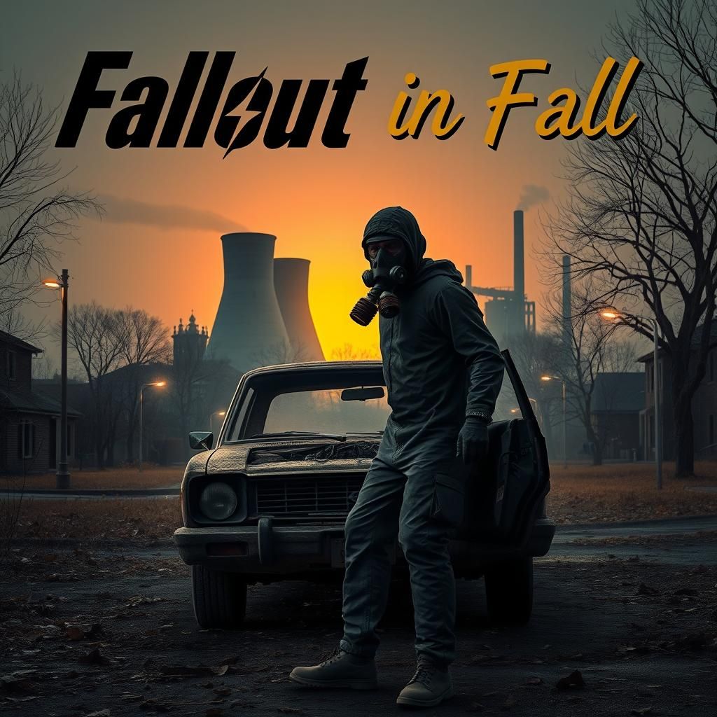 Post-Apocalyptic Neighborhood at Dusk