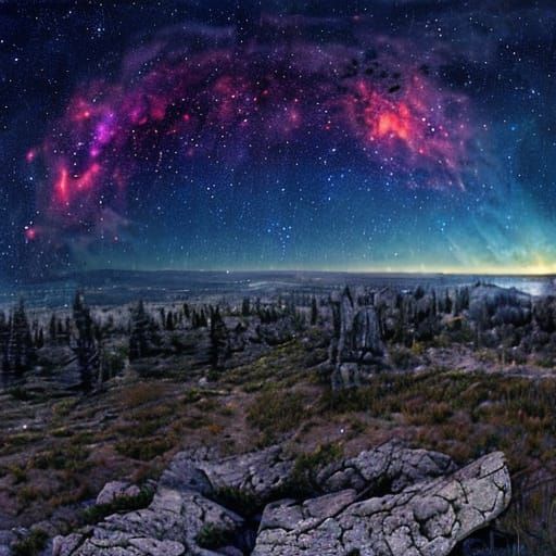 Vibrant Aurora Borealis Display