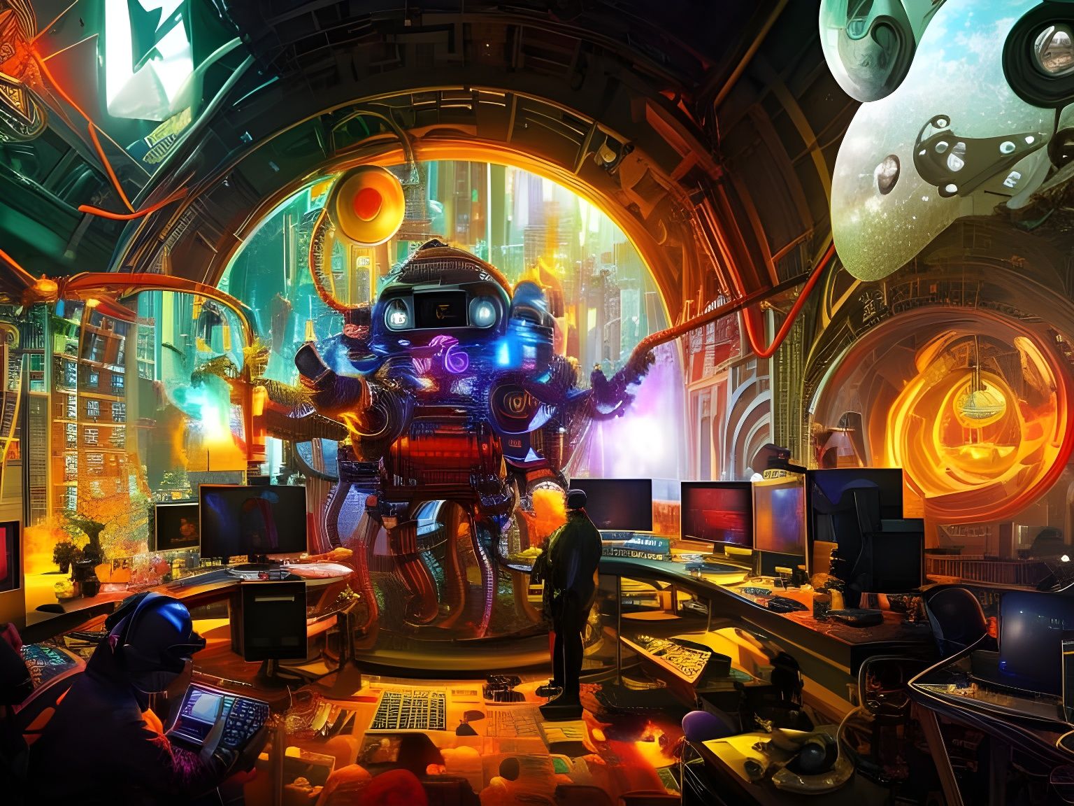 A single quantum computer can replace the computers of an entire city