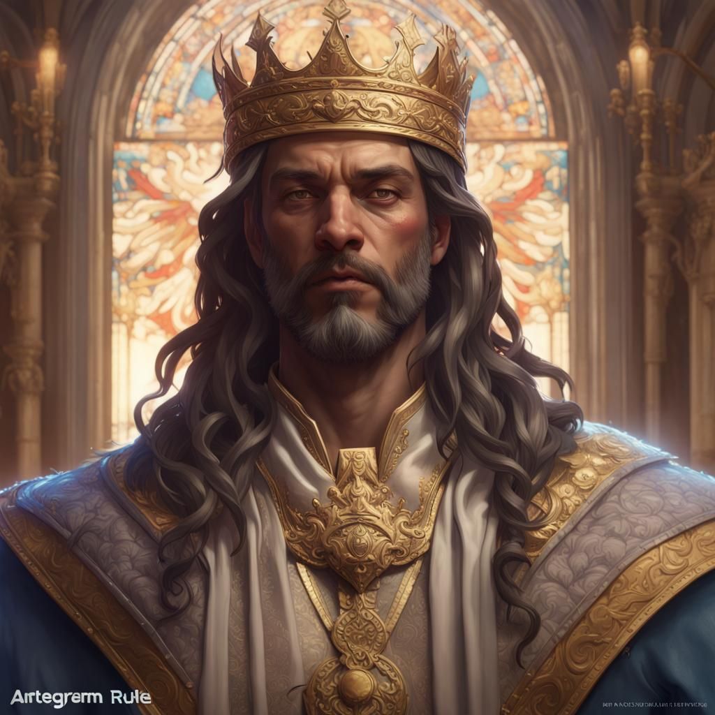 King Solomon Portrait in Ultra Realistic 8K