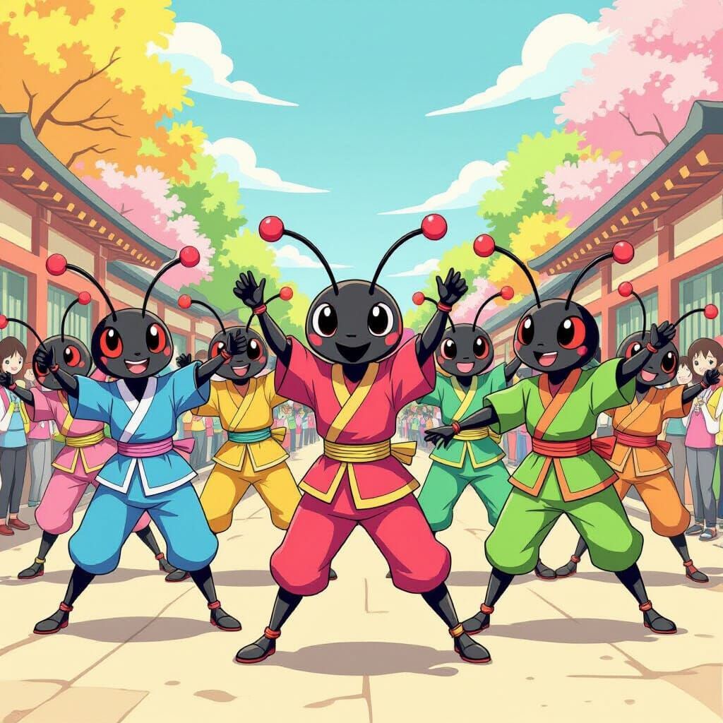 Pom Pom Pop -  Ants !