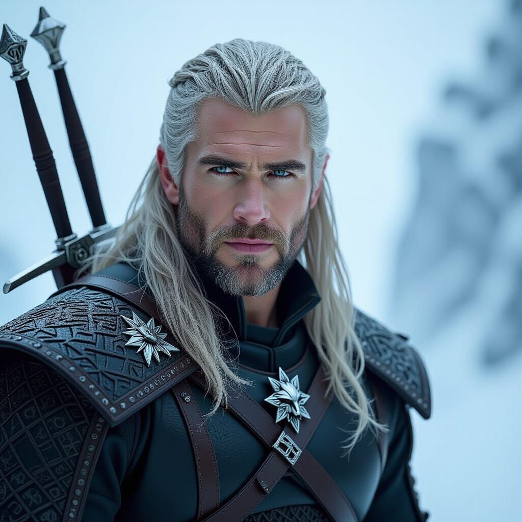 Geralt of Rivia: A Dark Fantasy Hero