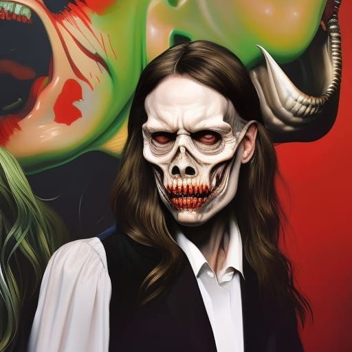 Hyperdetailed Zombie Portrait in Photorealistic Style