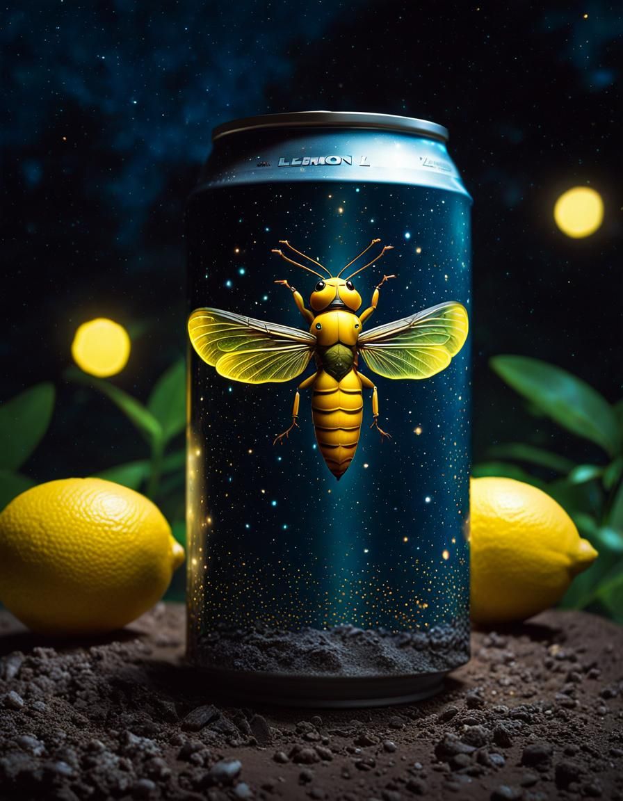 New Lime soda "The Space Firefly"