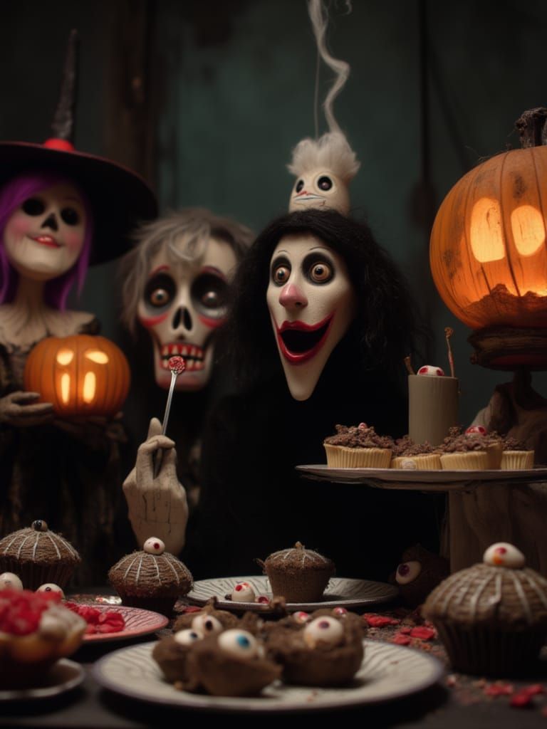 Ghoulish Halloween Party with Dracula and Friends