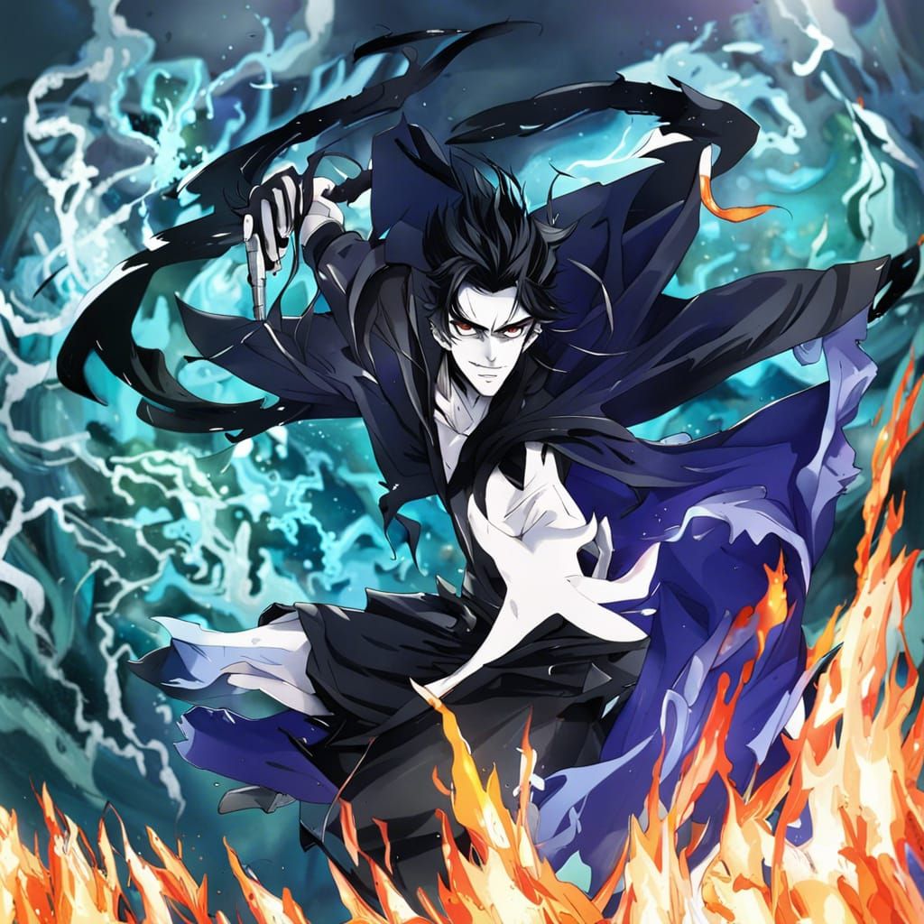 Hades in Anime Key Visual Style