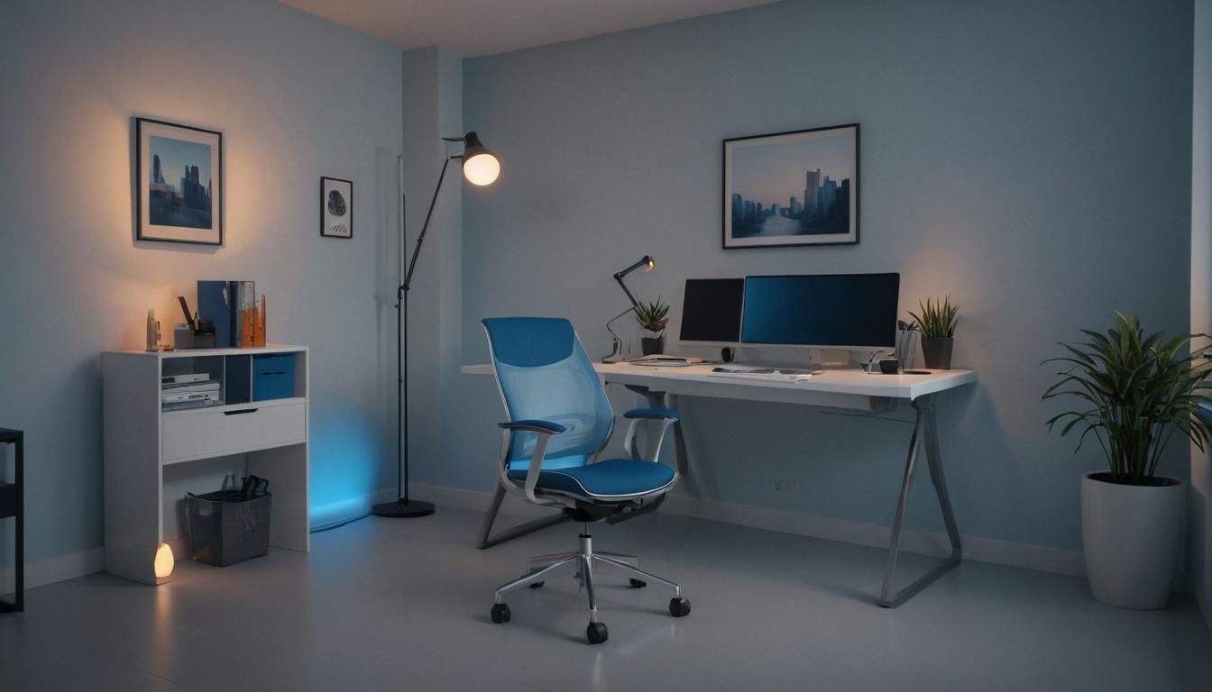 Minimalist Office Corner in Modern Style