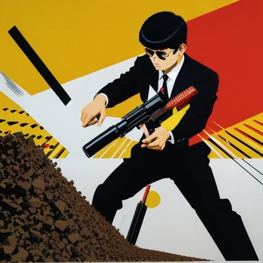 Assiduous in Shigeo Fukuda Style