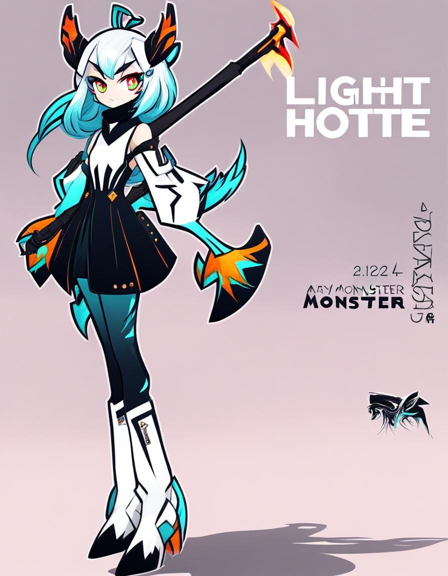 Appealing Monster Girl Character Design