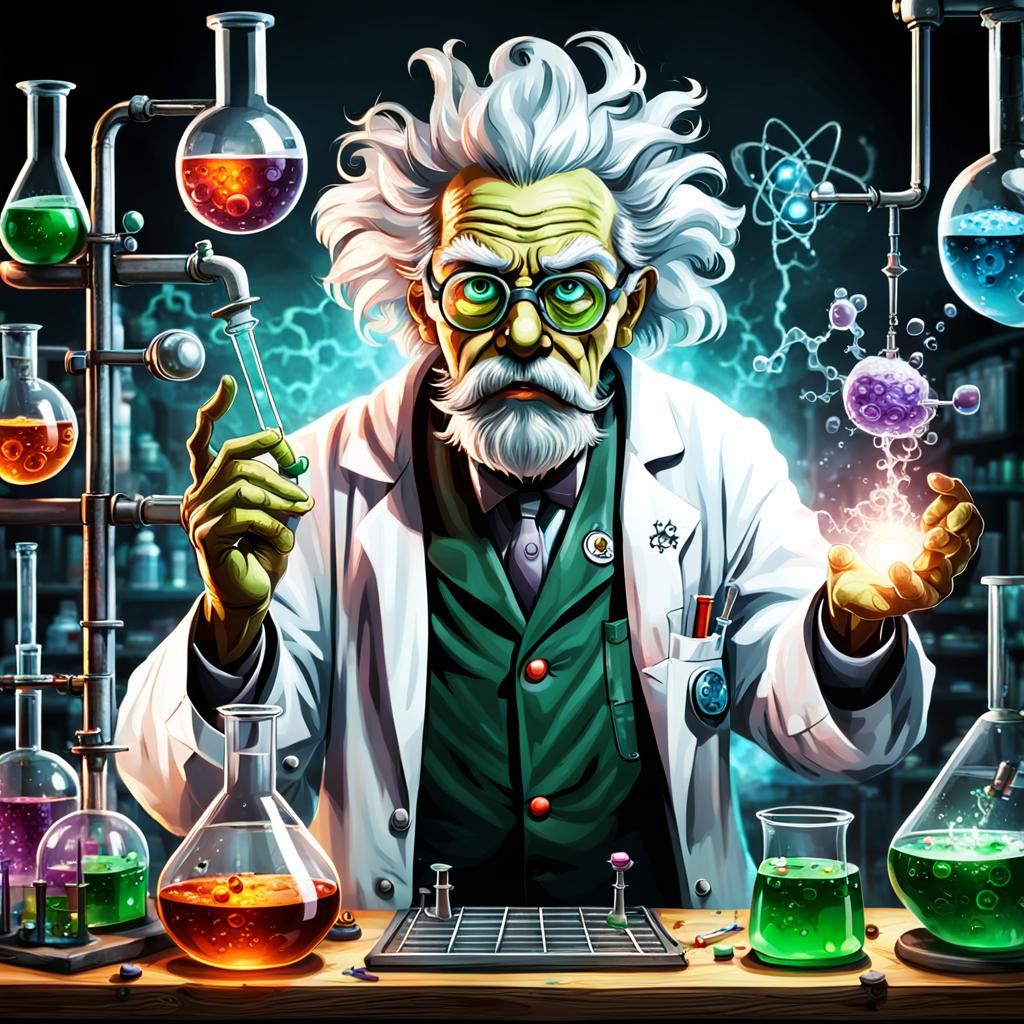 Image of a Mad Scientist