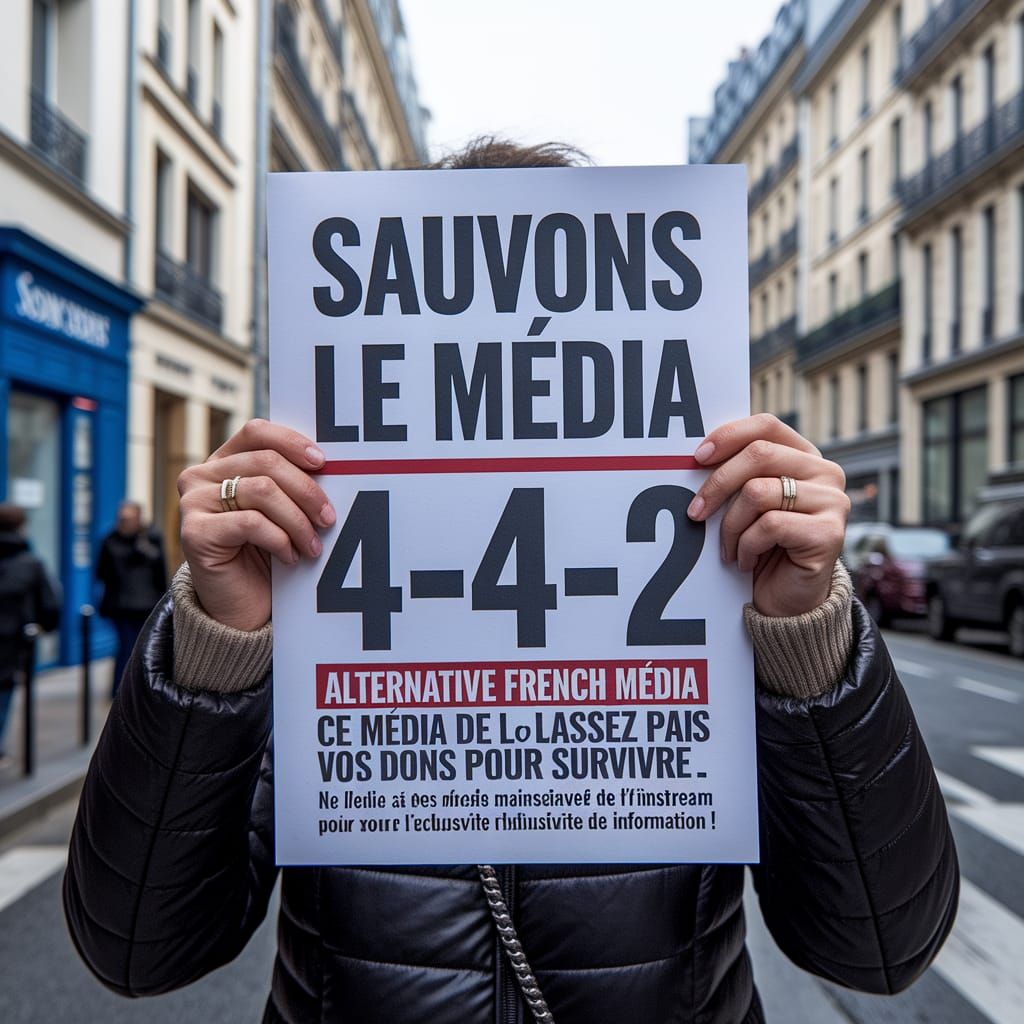 SAUVONS LE MEDIA 4-4-2"