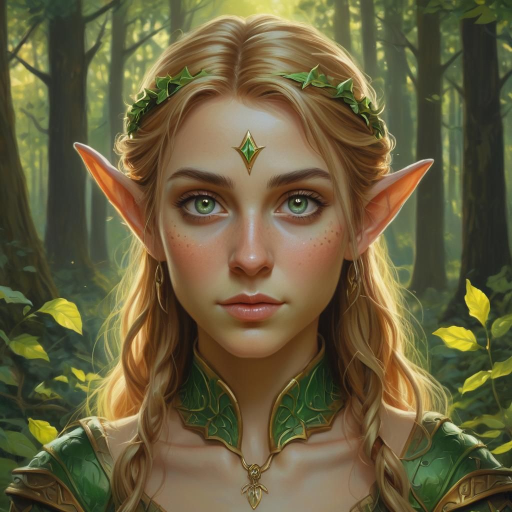 elven portrait
