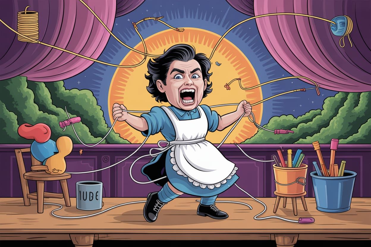 Mechanical Furies Strung Along Through Bi-Infinite String Domesticities