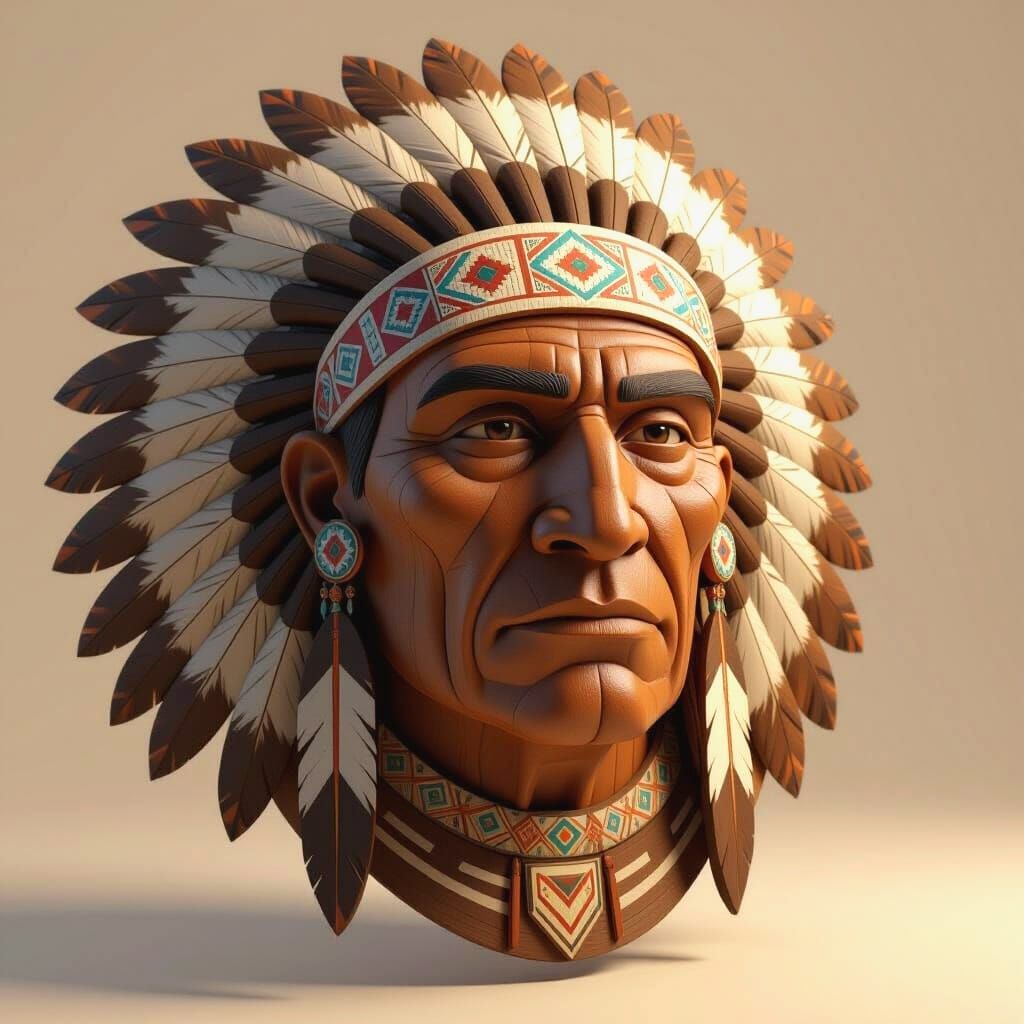 A native american chief's