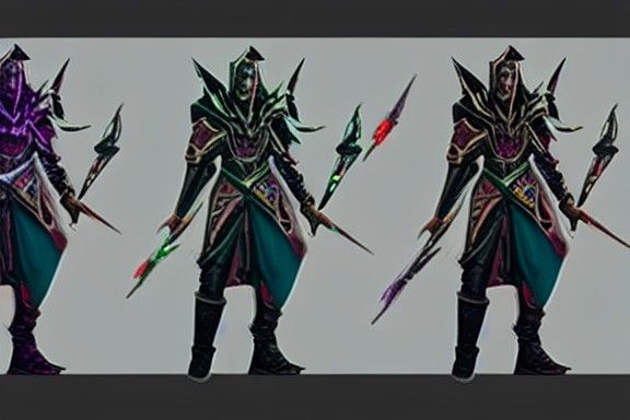 Magic Missile Concept Art in 3D