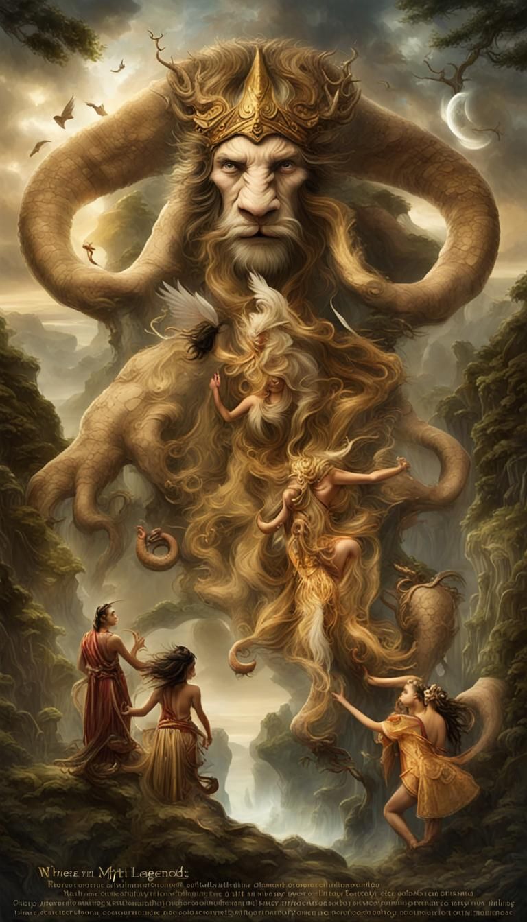 Ancient Gods and Mythical Creatures in Epic Realm