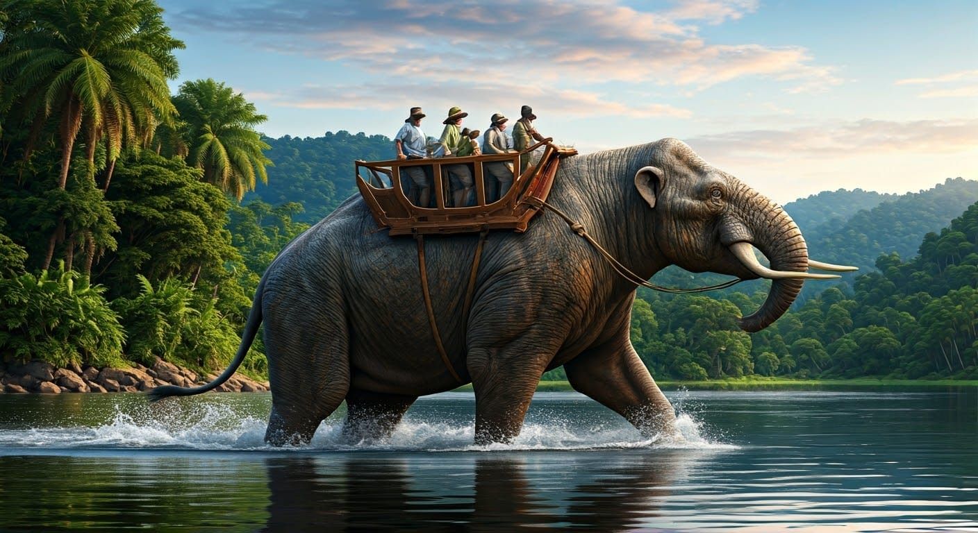 Mokele-Mbembe Takes Tourists on Congo River Adventure
