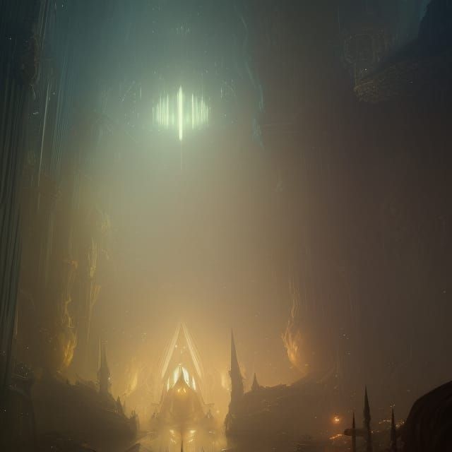 Fantasy Space Art in Deep Color