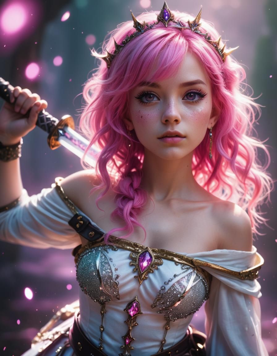 Sparkling Fae Princess Concept Art
