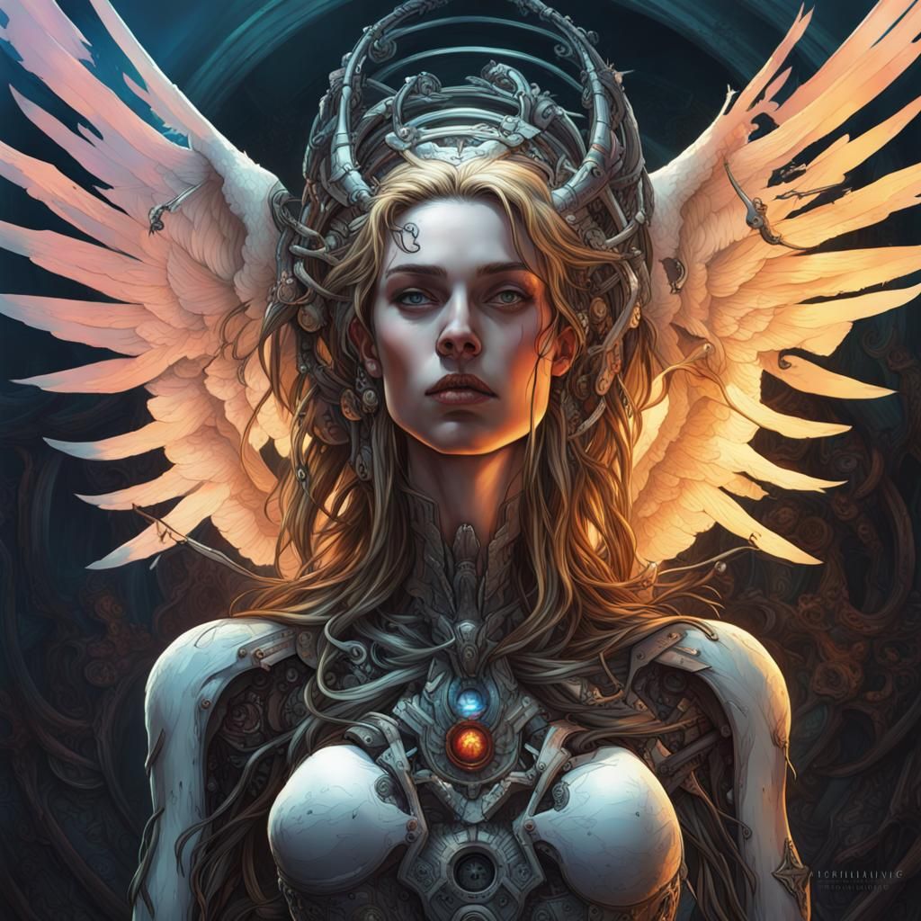 Angel of the bio-engineered