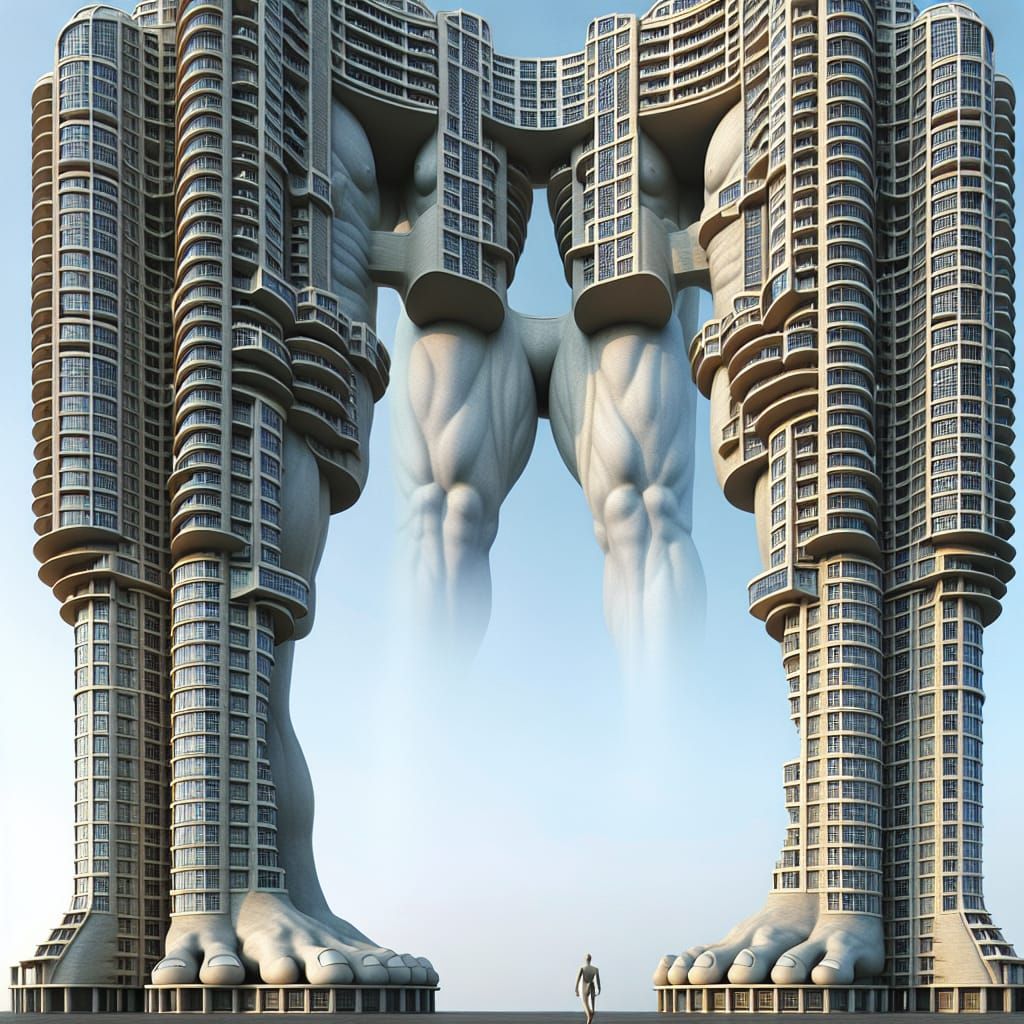Human Body Skyscraper: Architectural Marvel