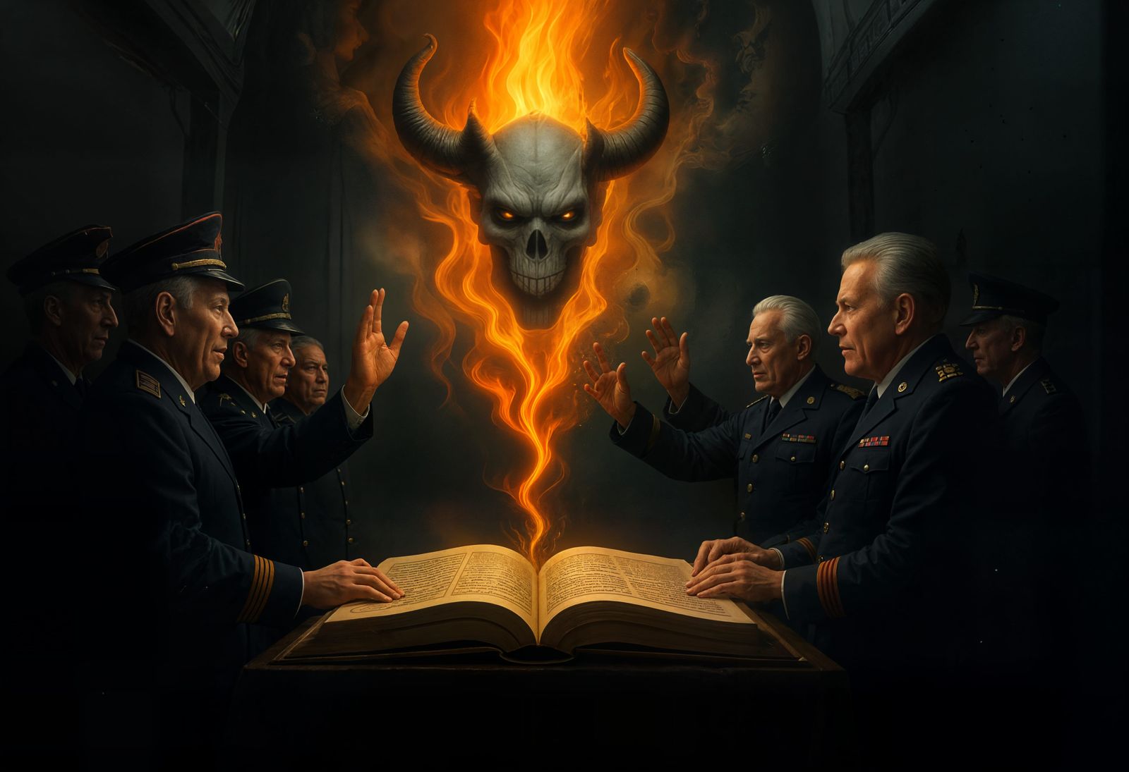 Generals Summon Demons in Forbidden Ritual