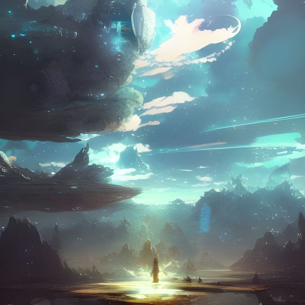 Life on another planet.