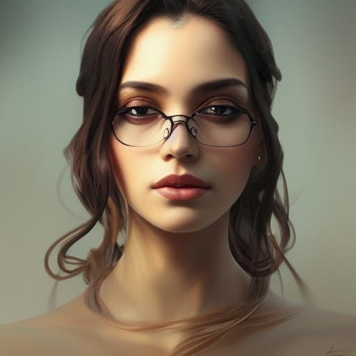 Four Portraits in Hyperdetailed Digital Art Style