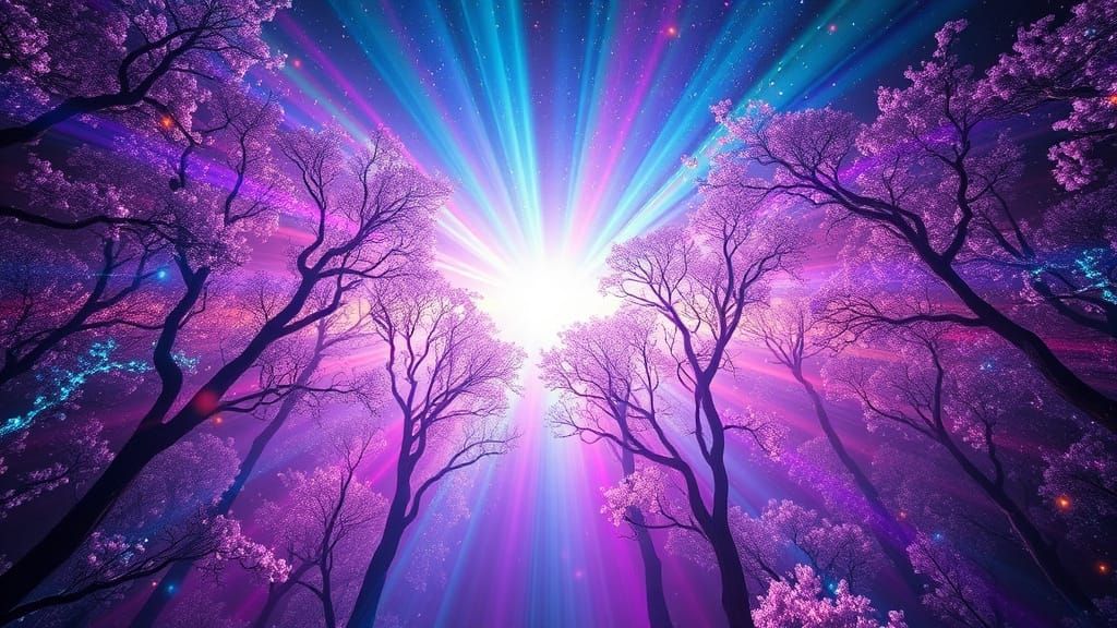 Ethereal Neon Dreamscapes in Hyperrealistic 8K