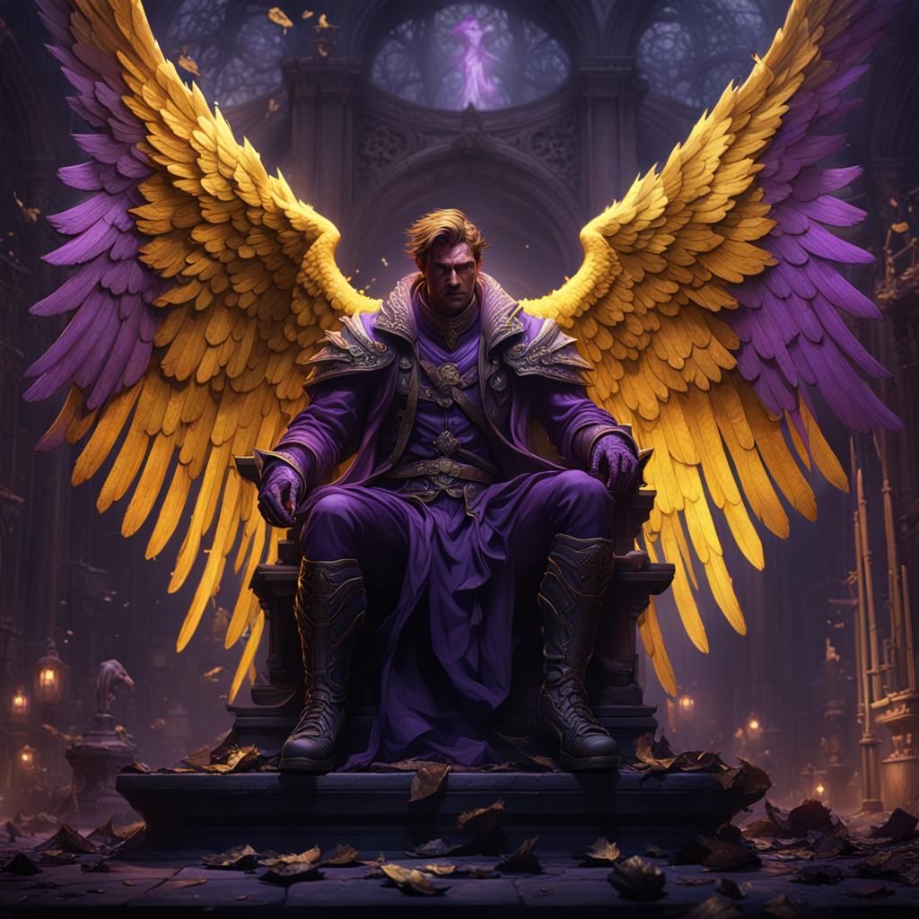 Fallen Angel: Dark Fantasy Concept Art